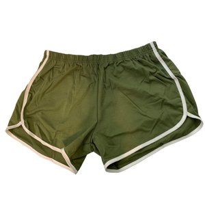 Lot of 3 - Yoga Excercise Shorts - Size 3XL (Run Small) - Olive Green - DD